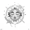 don't let the sun go down on me tattoo design idea