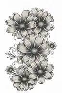 daisy's dog paw print tattoo design idea