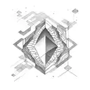 geology tattoo design idea