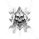 Blade of the ruined king tattoo design idea