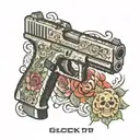 glock 17 2023 tattoo design idea