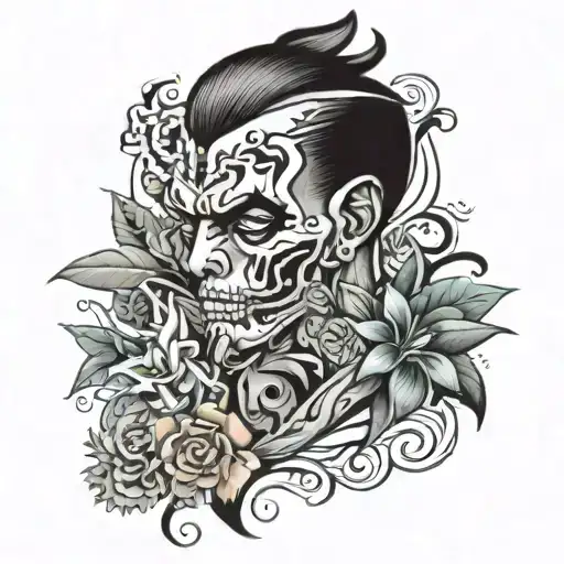 write Samb Sadashiv tattoo design idea