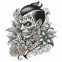 write Samb Sadashiv tattoo design idea