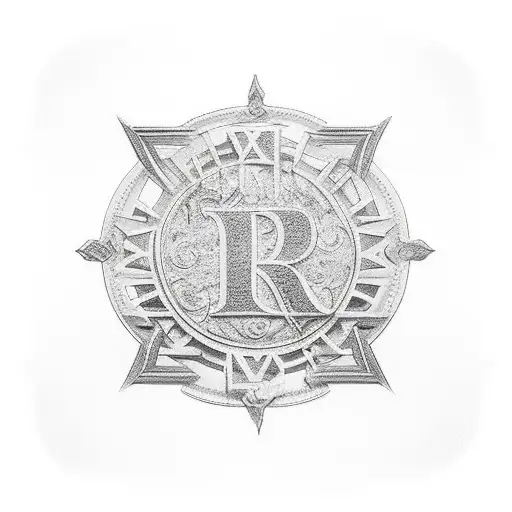 Roman Numeral I-VI-MCMXCVII with paris backdrop tattoo design idea