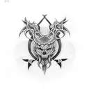 pagan tattoo design idea