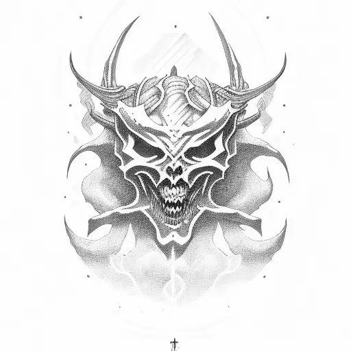 demon slayer tattoo design idea