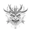 demon slayer tattoo design idea