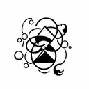 Combination of Gemini, Cancer, Libra, and capricorn tattoo design idea