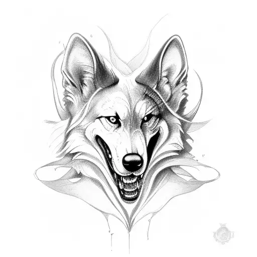 Cerberus tattoo design idea