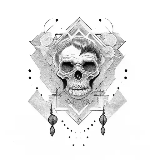 rip grandma  tattoo design idea