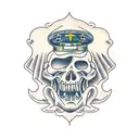 rip grandma  tattoo design idea