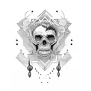 rip grandma  tattoo design idea