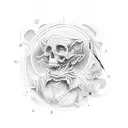 rip grandma  tattoo design idea