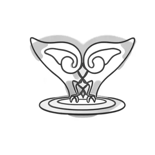 a dragonfly on a plate tattoo design idea