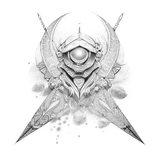 quiver tattoo design idea