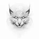 suminagashi tattoo design idea