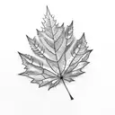 roman numerals with leafs tattoo design idea