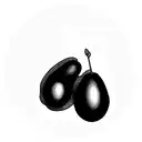 avocado  tattoo design idea