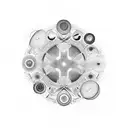 non-concentric non-continuous black circle that gives the feeling of being overwhelmed and make it simple tattoo design idea