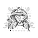 Grandma, Poker Cards, Cooking tattoo design idea