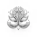 hyacinth tattoo design idea