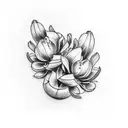 hyacinth tattoo design idea