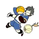 dragón ball, captais tsubasa tattoo design idea