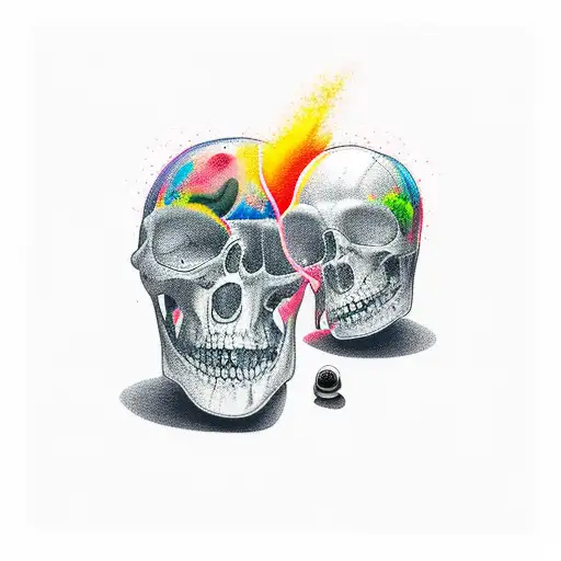 bums tattoo design idea