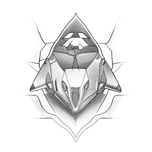 corvette car tattoo design idea