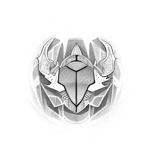 corvette stingray car tattoo design idea