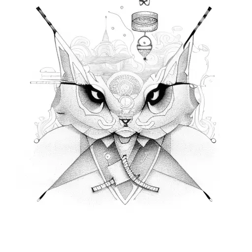 seamstress tattoo design idea