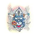 ravana tattoo design idea