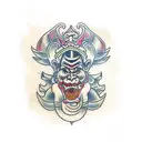 ravana tattoo design idea