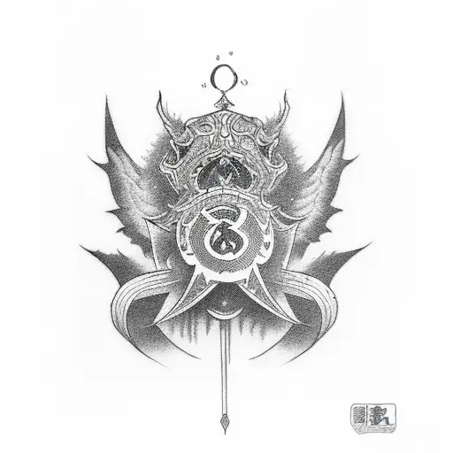 Ace of Spades tattoo design idea