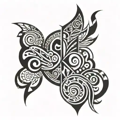 Nicole tattoo design idea