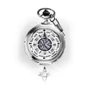 Pocket Watch with compass and broken  tattoo design idea