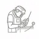 welding and machinist tattoo design idea