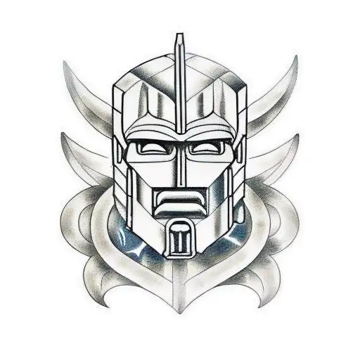 optimus prime tattoo design idea