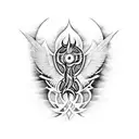 seraph tattoo design idea