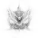 seraph tattoo design idea