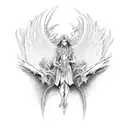 seraph tattoo design idea