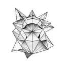 geology tattoo design idea