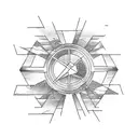 geology tattoo design idea