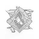 geology and groundwater tattoo design idea
