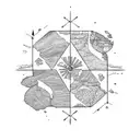 geology and groundwater tattoo design idea