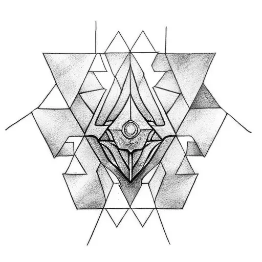 shards of narsil lord of the rings tattoo design idea