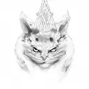 dollar sign  tattoo design idea