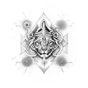 shiva shakti tantra tattoo design idea