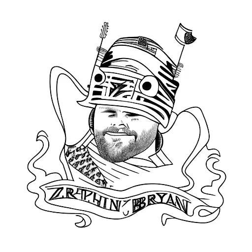 zach bryan tattoo design idea