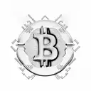 bitcoin tattoo tattoo design idea